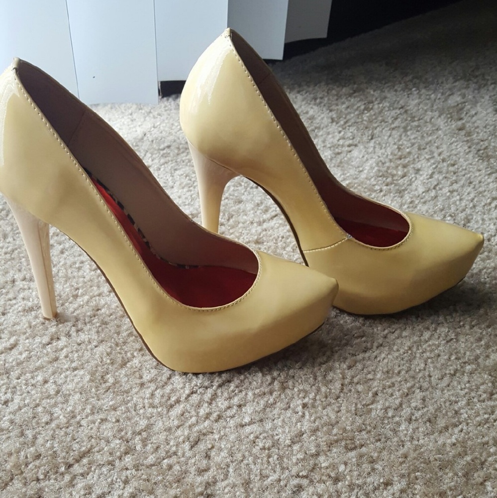 Cream High Heels